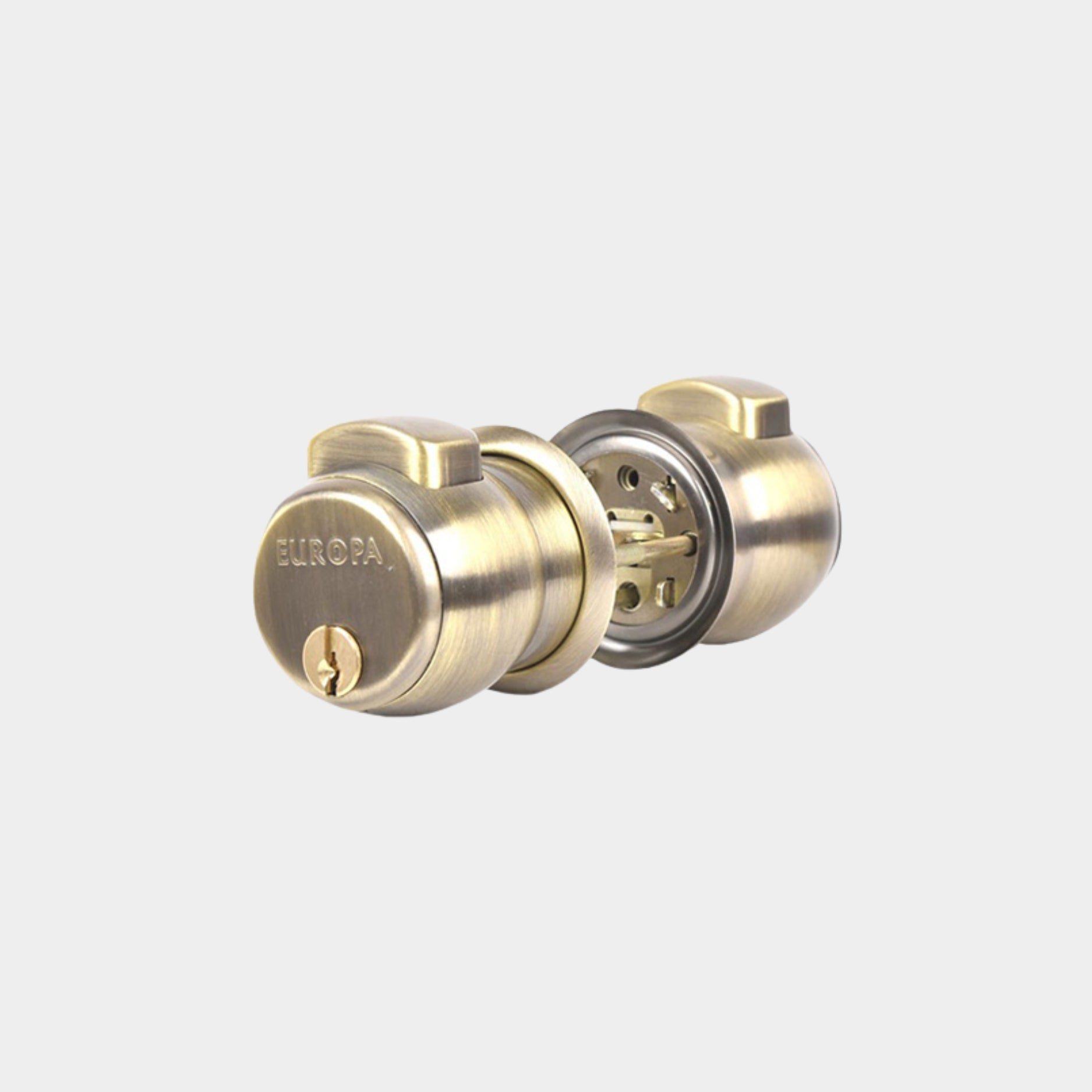 Europa Cylindrical Door Lock C120 Keyed