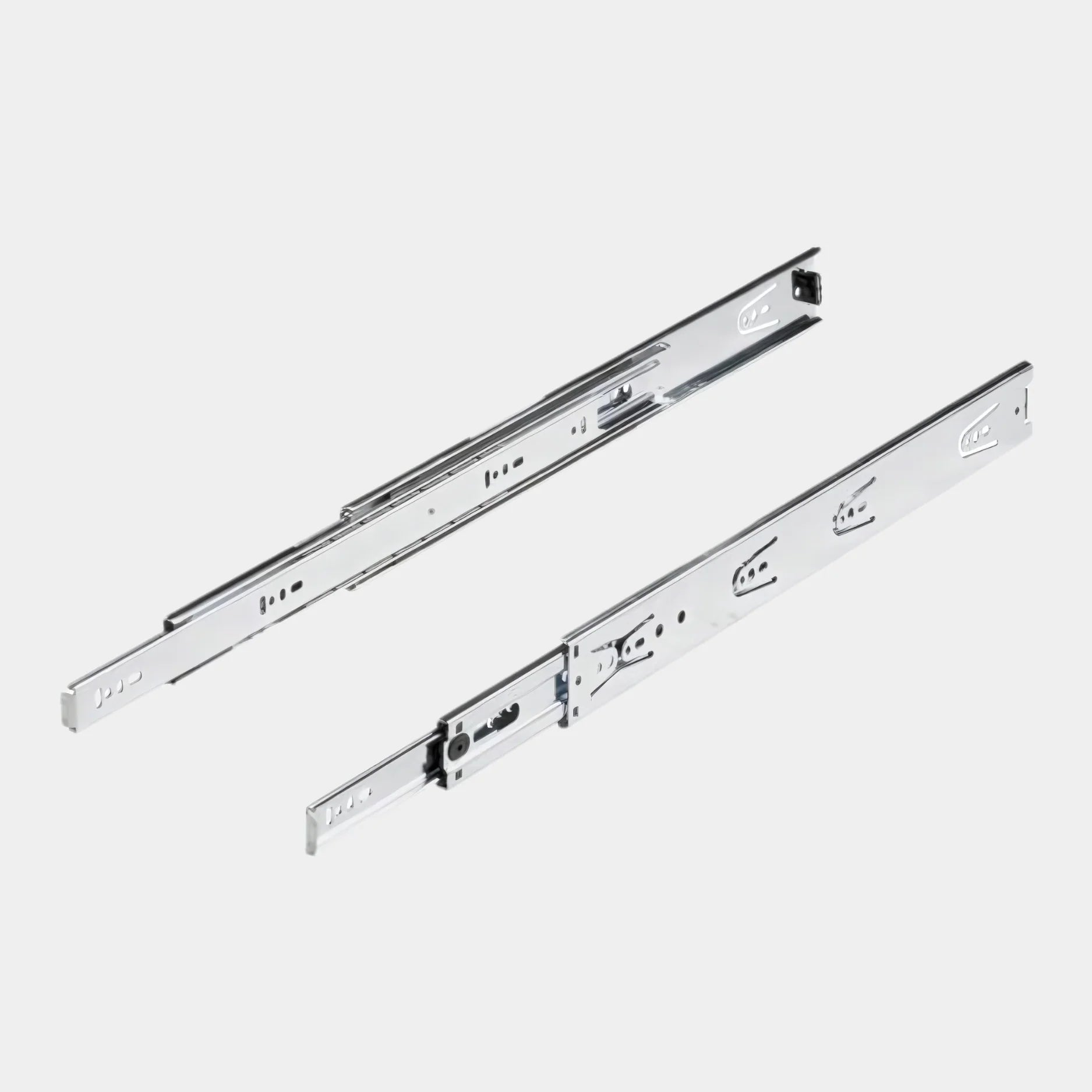 5632in Hettich KA 5632 Regular Drawer Channel - Zinc Finish | Hardware Depot