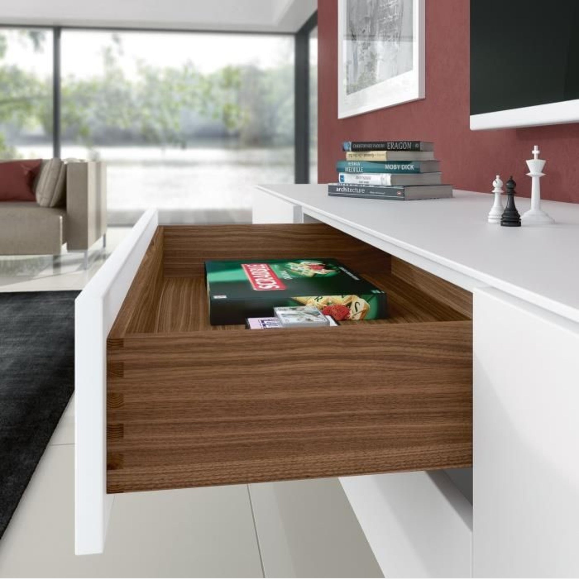 Hettich Soft Close Quadro Runner with Catch V6