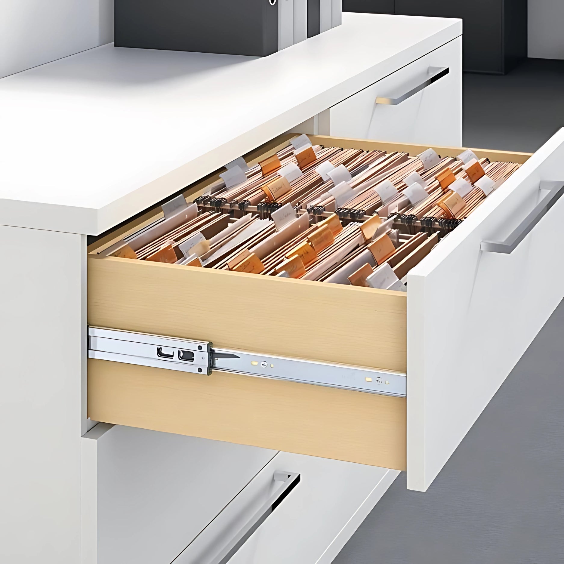 Hettich Regular Drawer Channel Zinc Finish  KA5632