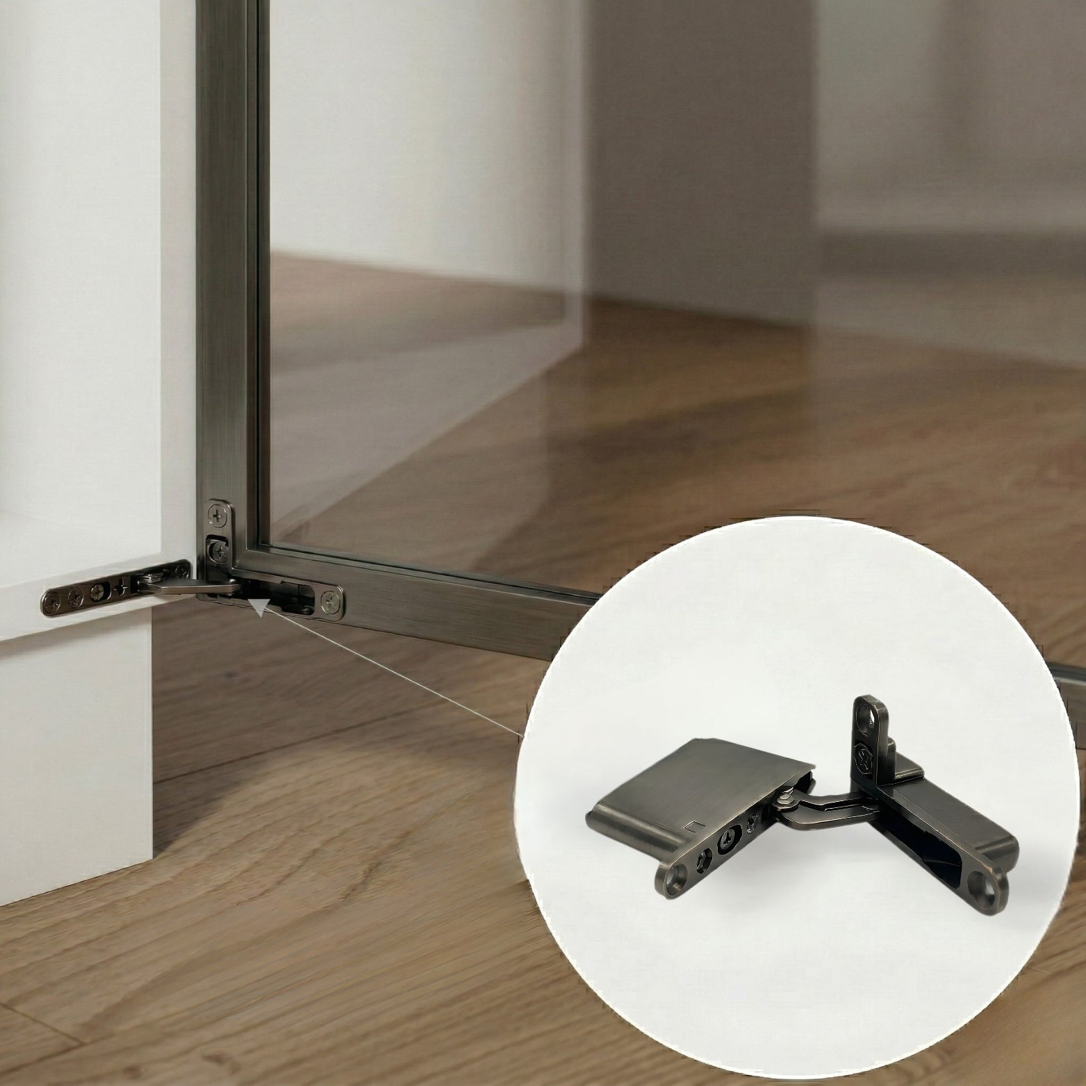 Ebco Recessed Hinge 25 Soft Close Set - Left & Right Positions