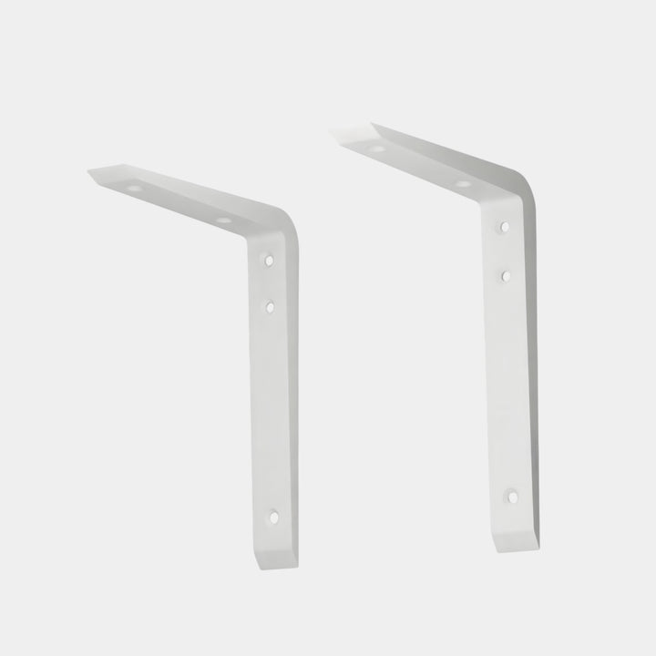Ebco Utility Shelf Brackets | White Matt & Anthracite | Bangalore ...