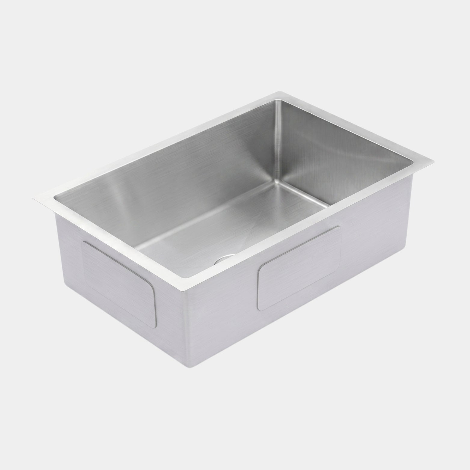 Futura Hand Carved Series HM single bowl kitchen sink crafted from premium 304 grade stainless steel with a brushed matt finish