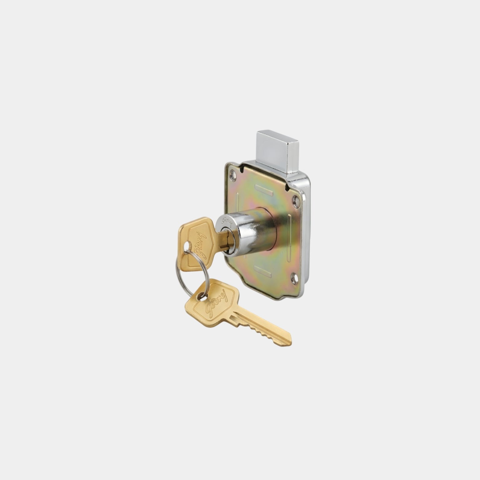 5-pin tumbler security mechanism of Godrej Nuvo furniture locks for pick resistance