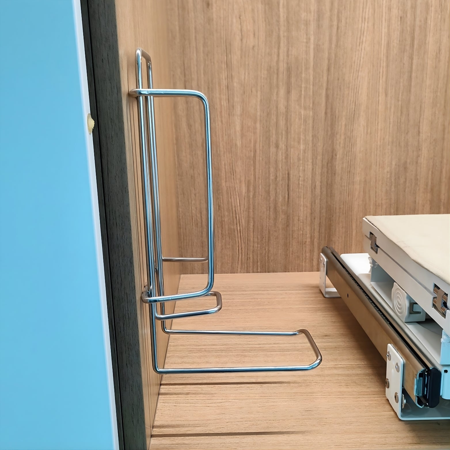 Anthracite protective covers for Ebco vertical wall bed hardware assembly