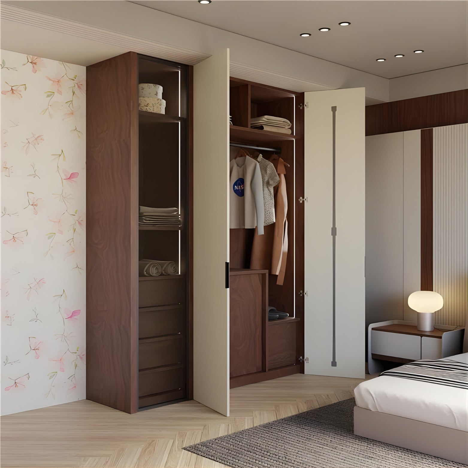 Wardrobe door straightener and anti-warp hardware in Bangalore