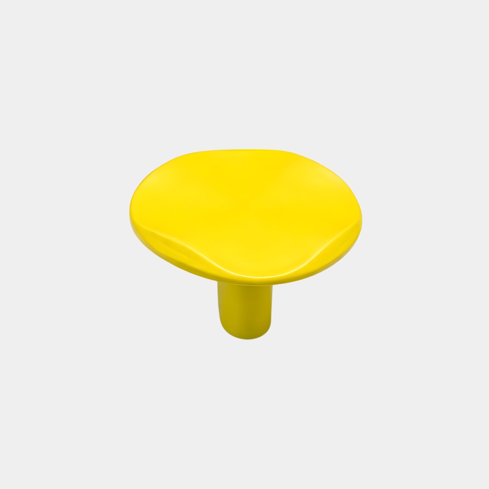 Mustard Yellow zinc organix knob for children's room decor